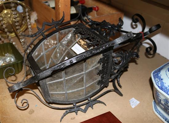 Glass lantern
